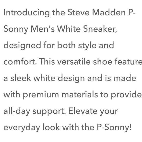 STEVE MADDEN  P-SONNY,size  mens 8 - Picture 4 of 6